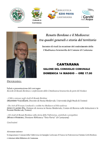 Cantarana | "Renato Bordone e il Medioevo"